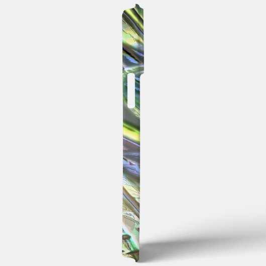 Slagen in bamboestijl, zacht parelgroen geel Case-Mate iPhone case (Achterkant / Rechts)