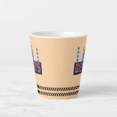 Slagen Latte Mok (Voorkant)