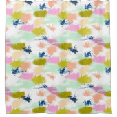 Slagen, verven douchegordijn (Voorkant)