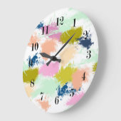 Slagen, verven grote klok (Hoek)