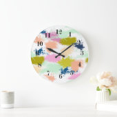 Slagen, verven grote klok (Huis)