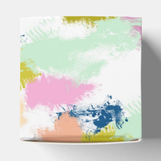 Slagen, verven, olieverf bedankdoosjes (Bovenkant)