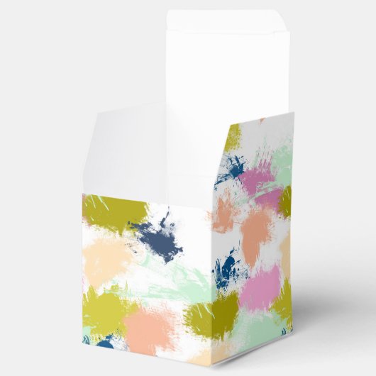 Slagen, verven, olieverf bedankdoosjes (Geopend)