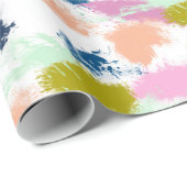 Slagen, verven, olieverf cadeaupapier (Rol Hoek)