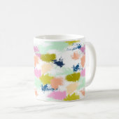 Slagen, verven, olieverf koffiemok (Voorkant rechts)