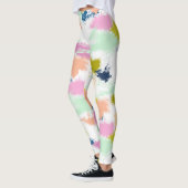 Slagen, verven, olieverf leggings (Links)