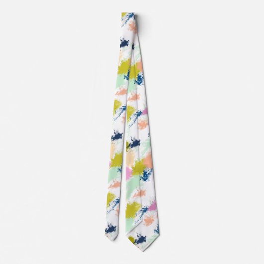 Slagen, verven stropdas (Achterkant)