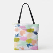 Slagen, verven tote bag (Achterkant)