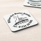 Slager Bier Onderzetter (Linkerzijde)