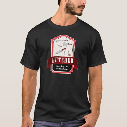 slager, carnivore t-shirt (Voorkant)