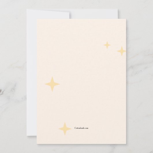 slager pensionering partij kaart (Achterkant)