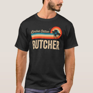 Slager Verjaardag Retro Mannen Vrouwen Papa T-shirt