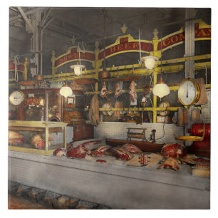 Slager - Vleesfeest 1926 Tegeltje