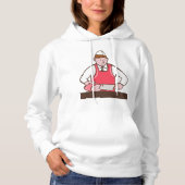 Slager Vrouwen Hoodie (Voorkant)