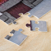 Slagerij. Slager Madrid. Legpuzzel (Zijkant)