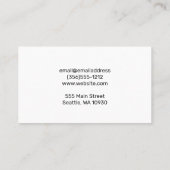 slagerij visitekaartje (Achterkant)