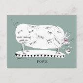 Slagers Snijden Varken, Tony Fernandes briefkaart (Voorkant)