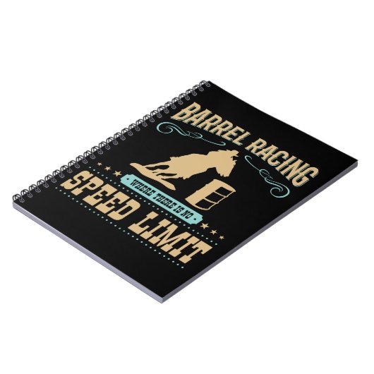 Slagerscheuren zonder snelheidsbeperking notitieboek (Linkerzijde)