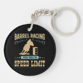 Slagerscheuren zonder snelheidsbeperking sleutelhanger (Achterkant)