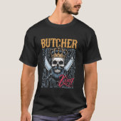 Slagerskop Slagerij Vlees - Butcher King T-shirt (Voorkant)