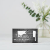 slagersmes | vee visitekaartje (Staand voorkant)