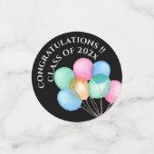 Slaggroep van de 2023-gradatietabel confetti (Kleine voorkant)