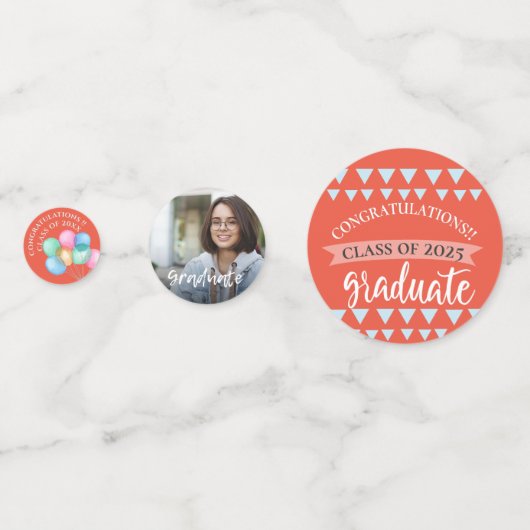 Slaggroep van de 2023-gradatietabel confetti (Voorkanten)