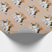 slaghond cadeaupapier (Hoek)