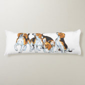 slaghond lichaamskussen (Voorkant)