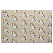 slaghond stof (Fat Quarter)