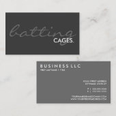 slagkooien. (aanpasbare kleur) visitekaartje (Voorkant / Achterkant)