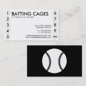 slagkooienkaart klantenkaartje (Voorkant / Achterkant)