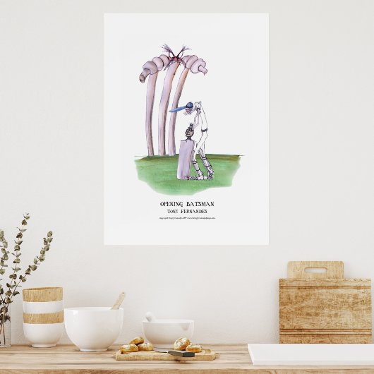 slagman openen poster tony fernandes (Keuken)