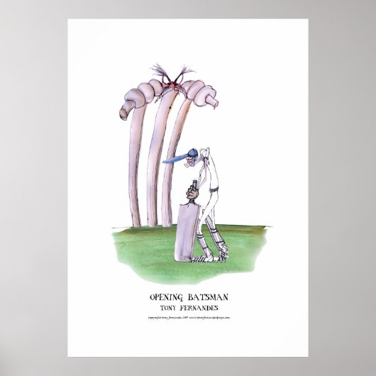 slagman openen poster tony fernandes (Voorkant)