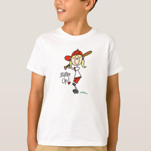 Slagmeisjes honkbal T-shirts en cadeaus