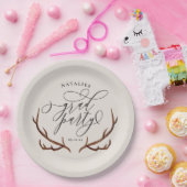 Slagpartij voor bijtende stemmers papieren bordje (Feest)