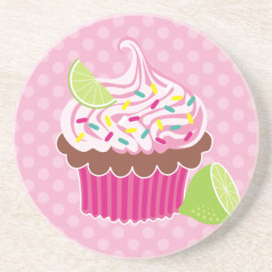 Slagroom Cupcake Onderzetter