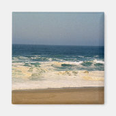 slagroom golven raken strand magneet (Voorkant)