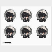 Slagroomherinneringen Ronde Sticker (Vel)