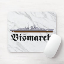 Slagschip Bismarck Muismat