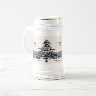 Slagschip Bismarck Stein Bierpul