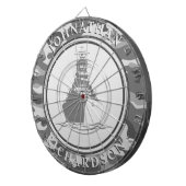 slagschip en Camo Dartbord (Voorkant Rechts)