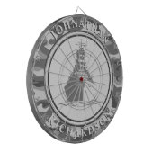 slagschip en Camo Dartbord (Voorkant Links)