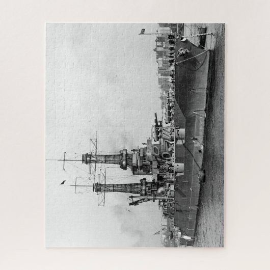 slagschip legpuzzel (Verticaal)