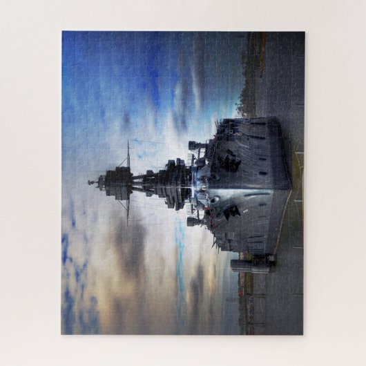 slagschip legpuzzel (Verticaal)