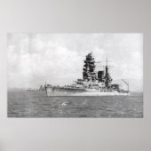 slagschip Nagato Poster (Voorkant)