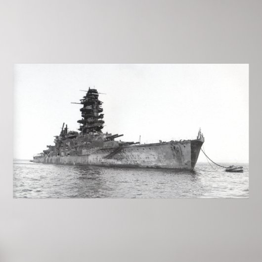 slagschip Nagato Poster (Voorkant)