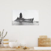 slagschip Nagato Poster (Keuken)