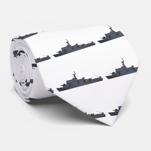 slagschip stropdas (Opgerold)