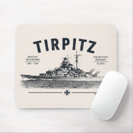 Slagschip Tirpitz Muismat